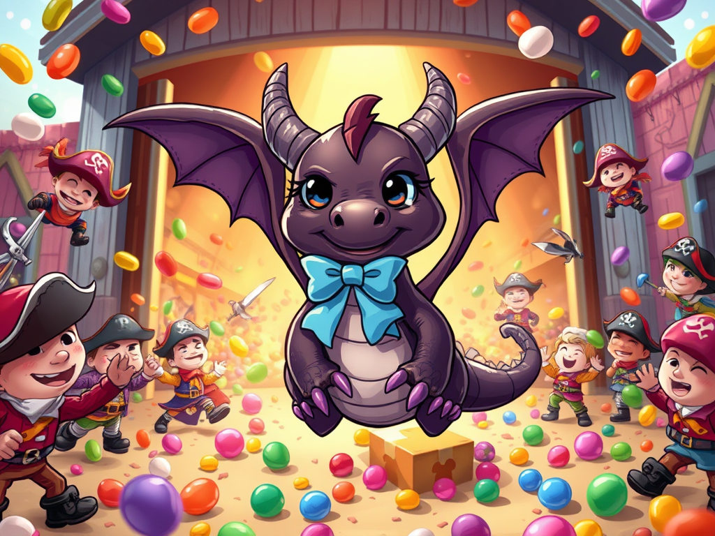 Jellybean Pirates and Their Chocolate Dragon&nbsp;Adventure