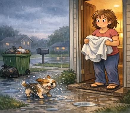 It’s Tuesday: A Rainy Day of Naps, Dogs, and Missed&nbsp;Garbage