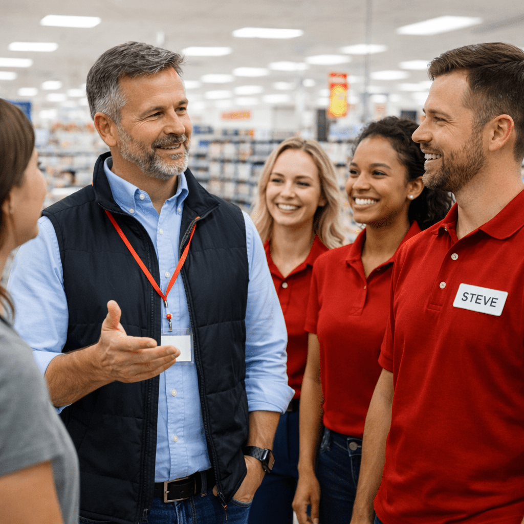 Warehouse manager writing on clipboard during inventory check
